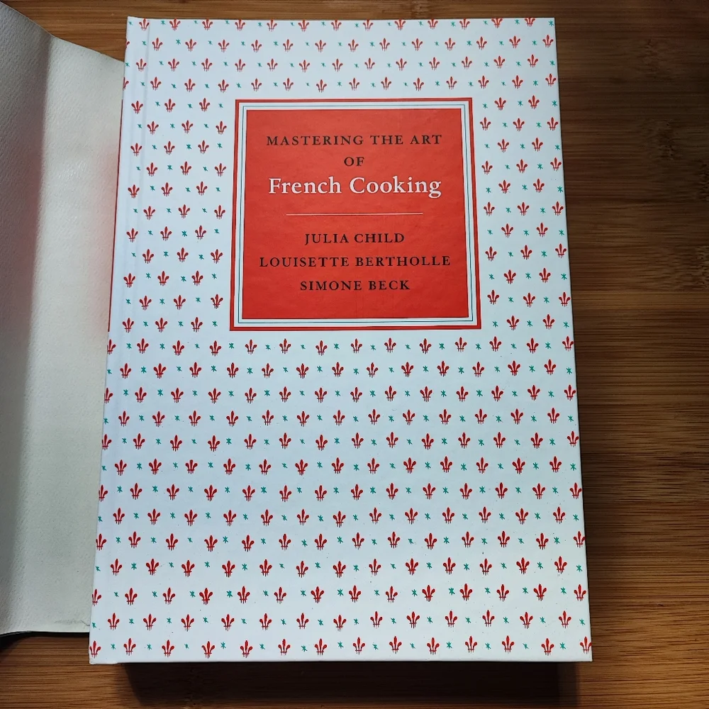 Julia Child Mastering The Art of French Cooking Cook Book Dust Jacket 2009 NEW